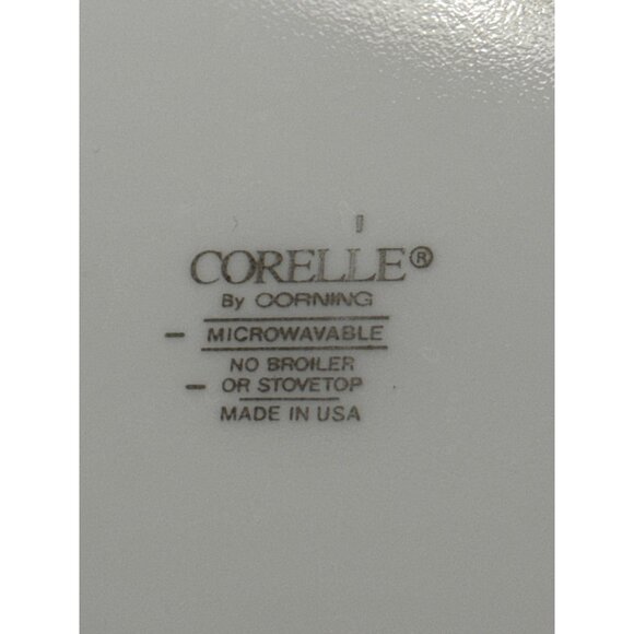 Corelle By Corning Summer Blush Dinner Plates Set Of 5 Microwave Safe Made USA - Picture 4 of 5